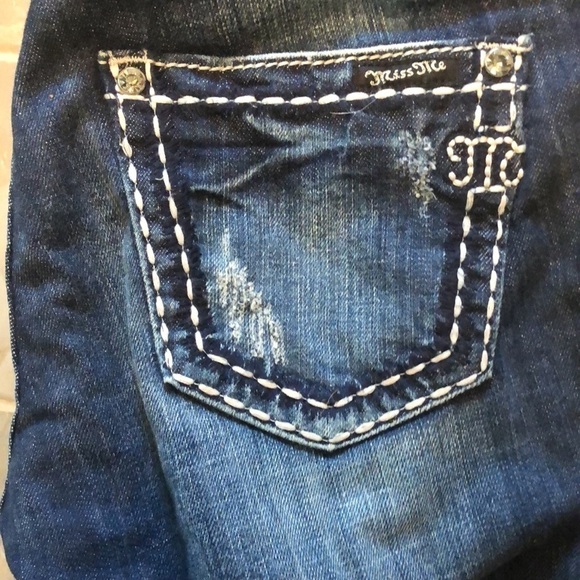 Miss Me boyfriend Jean capris - Picture 4 of 9